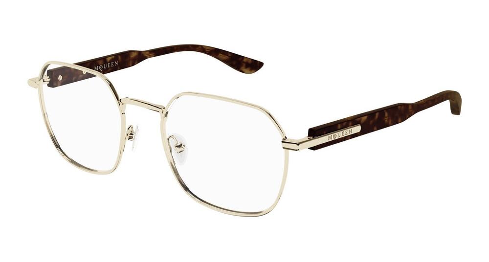McQueen alexander mcqueen am0499o Wayfarer Glasses 52 20 145